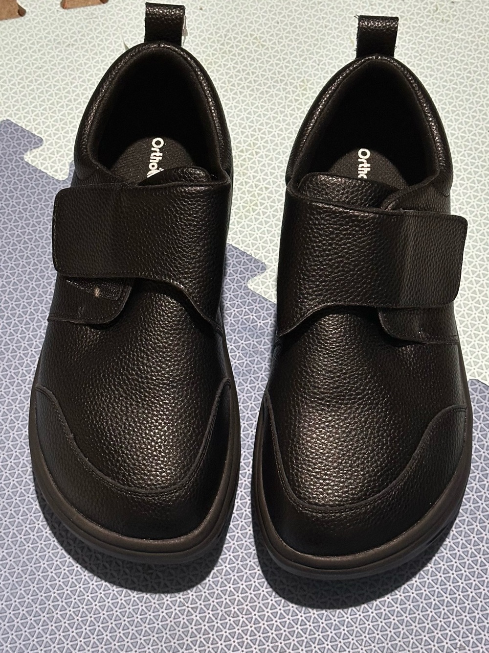 Orthopedic Comfort Men's Black Shoes sz 11